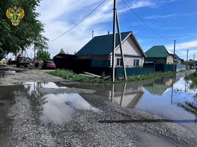 Сточные воды затопили челябинский поселок