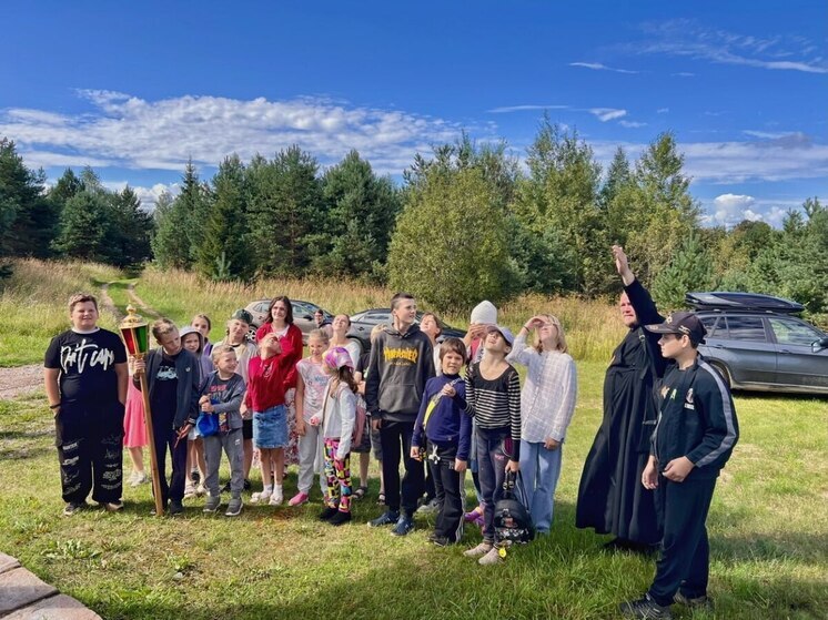 Воспитанники стругокрасненской воскресной школы посетили храм святого Иоанна Кронштадтского