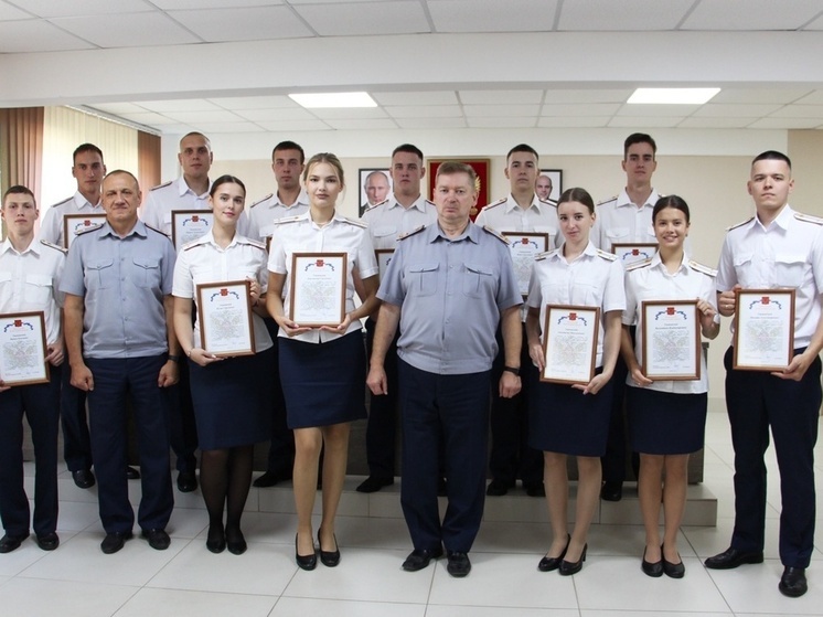 Ряды УФСИН Хакасии пополнились молодыми офицерами