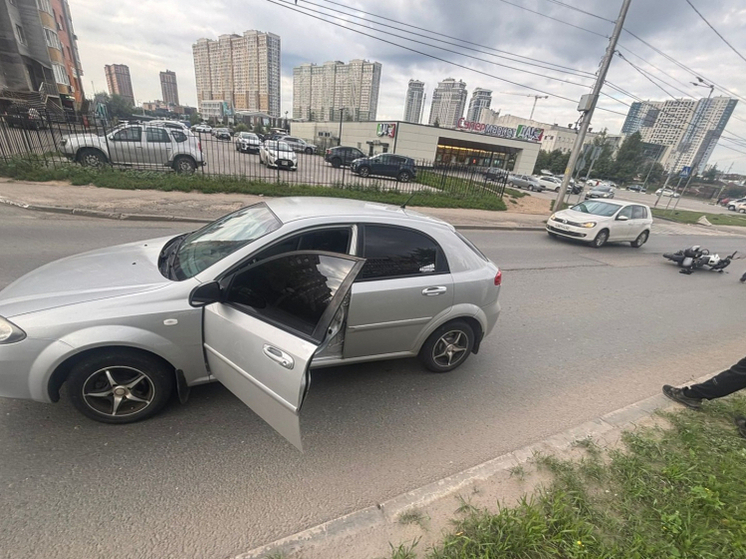 Байкер-подросток пострадал в ДТП в Рязани