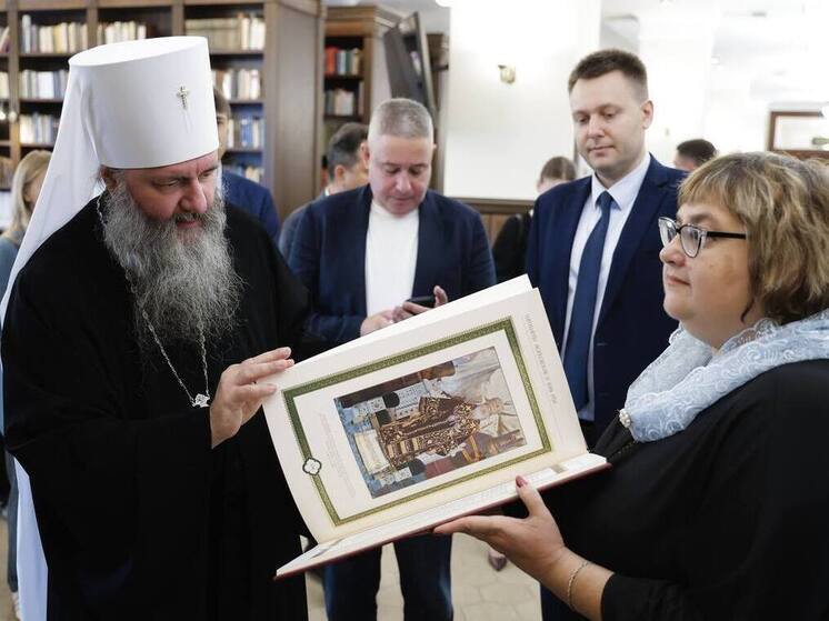 Вячеслав Федорищев и митрополит Феодосий посетили Поволжскую академию Святителя Алексия