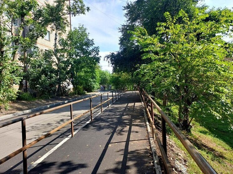 Во Владивостоке открыли новый пешеходный маршрут к детскому саду №163