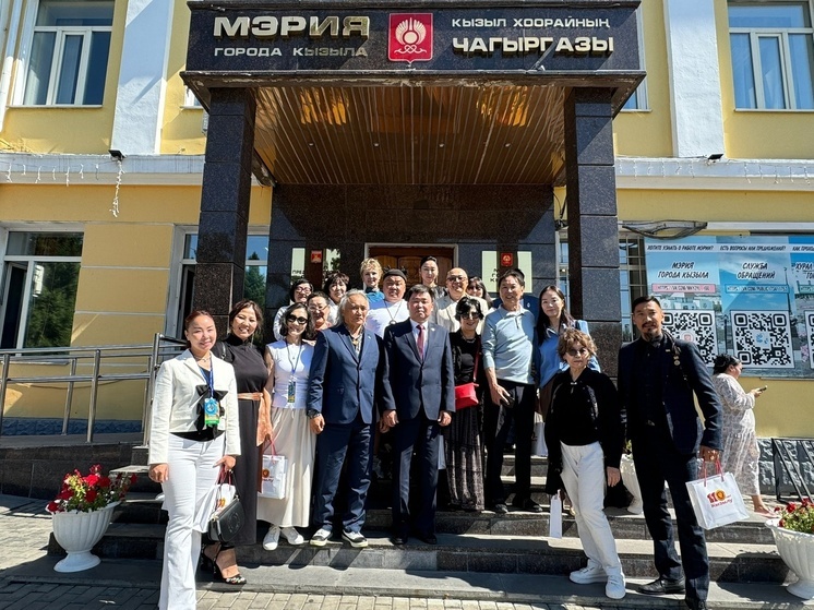 Тува: мэр Карим Сагаан-оол встретил делегацию из Монголии