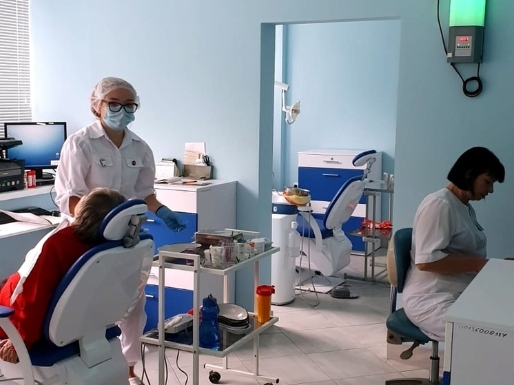 Завершился ремонт в Смоленской областной стоматологии