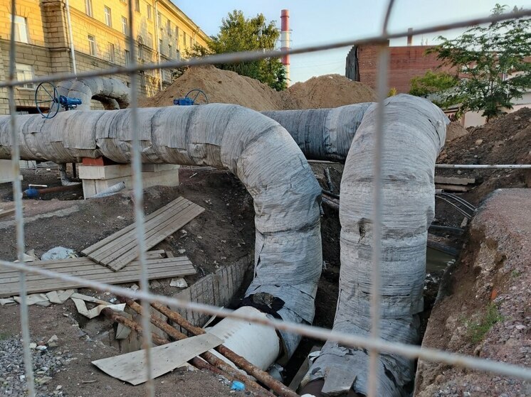 Новую теплотрассу проложили для жителей Васильевского острова