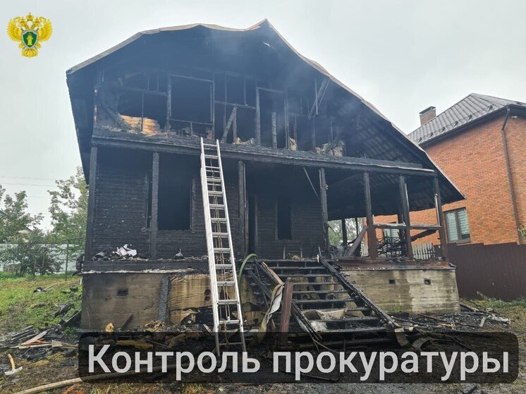 В Туле завели уголовное дело после гибели 7-летней девочки на пожаре