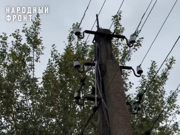 В поселке Учебный орловцы 7 лет страдают от перебоев с электричеством