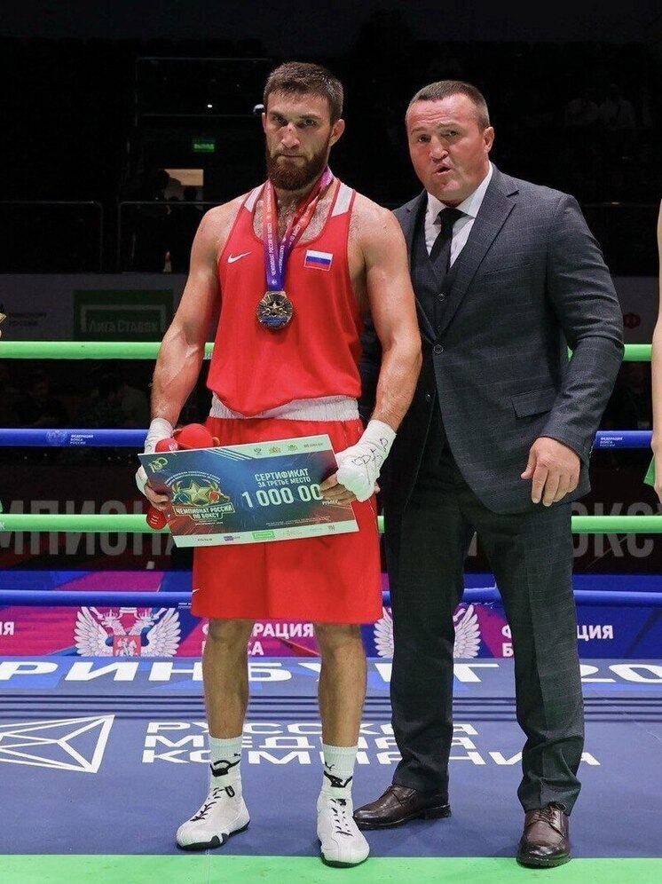 Кабардинский боксёр завоевал «бронзу» на чемпионате России