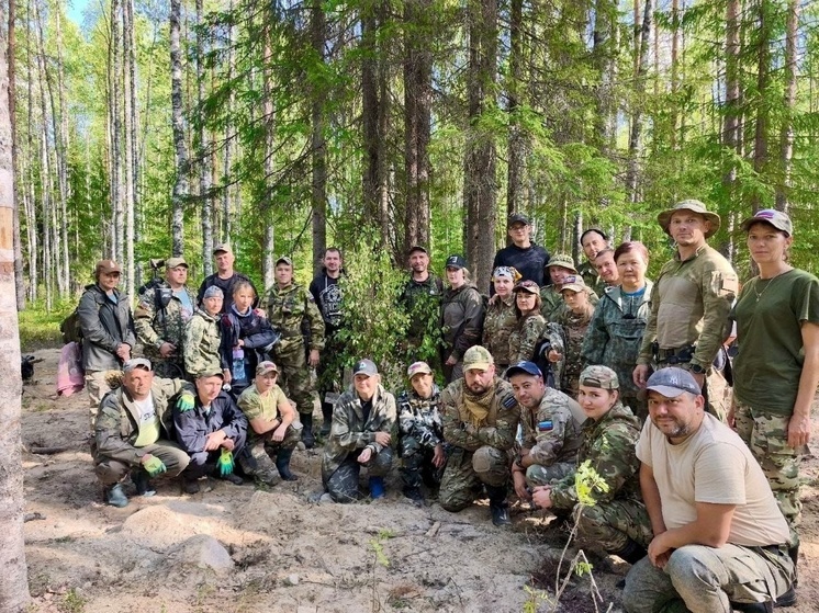 Поисковый отряд Смоленских судебных приставов принял участие в Карельской Вахте Памяти
