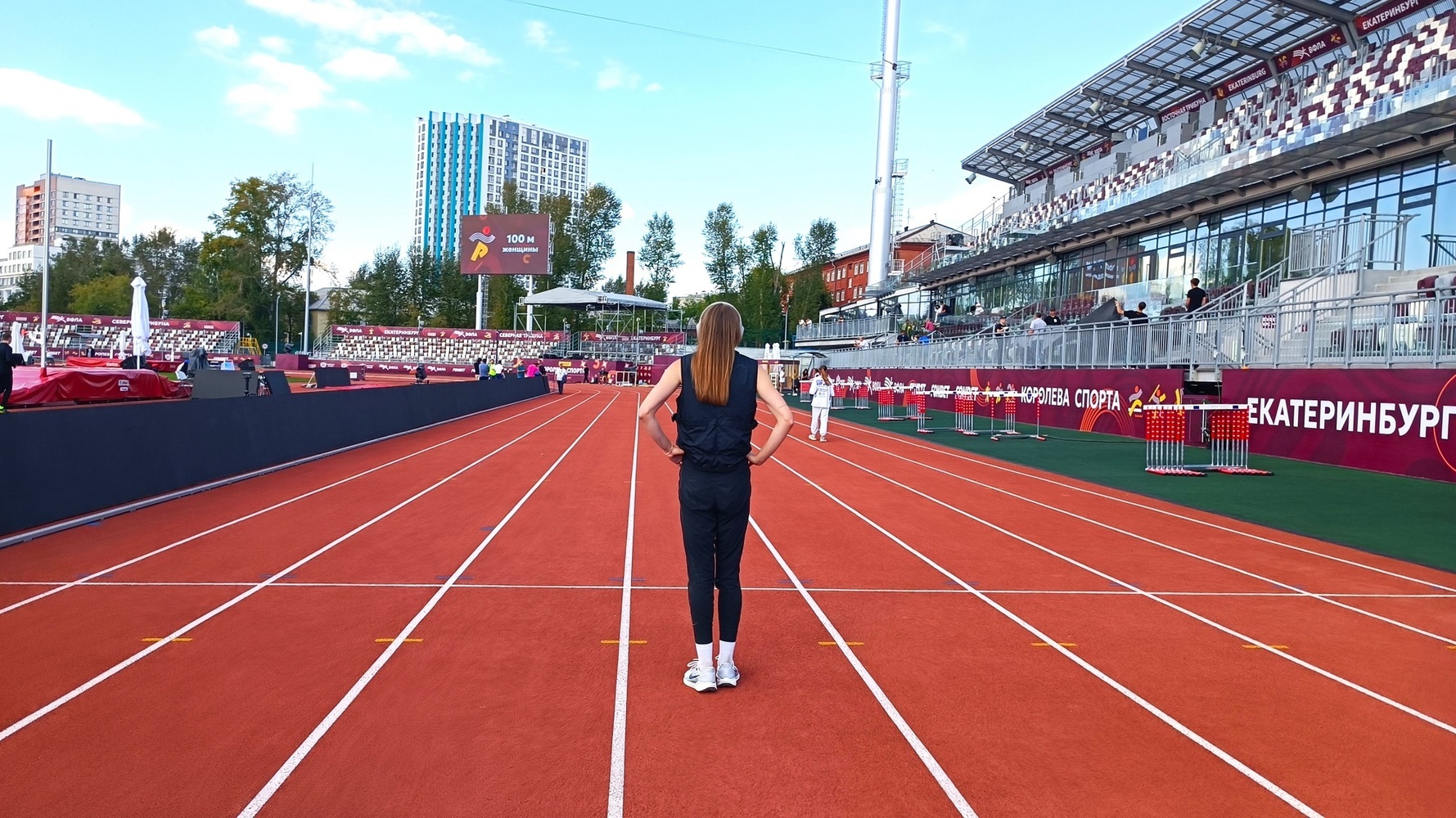 Спорткомплекс «Калининец» проводит состязания «Королева спорта»