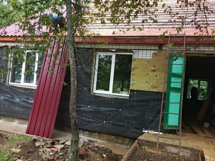 Капремонт ФАПа во Фроловке Орловско области завершится в ноябре