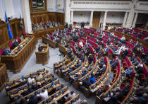 Работа украинского парламента оказалась парализована из-за одной женщины