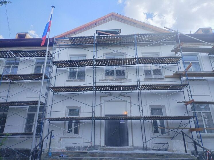 Капремонт Володарской школы имени Кошевого в ЛНР завершат к концу августа