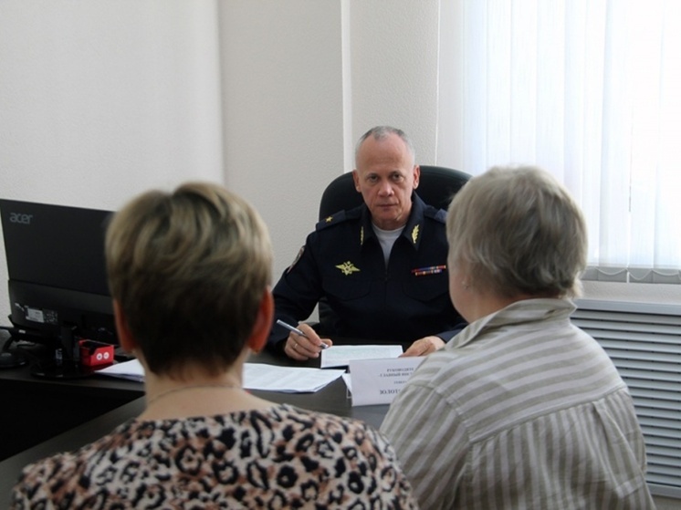 Главный инспектор МВД России Игорь Золотов провел прием граждан в Архангельске