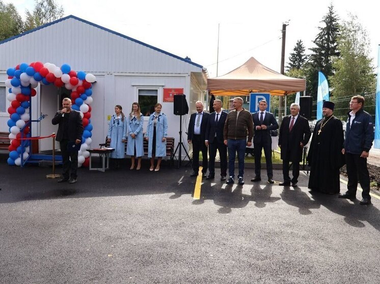В Шапках открылась новая ветеринарная станция
