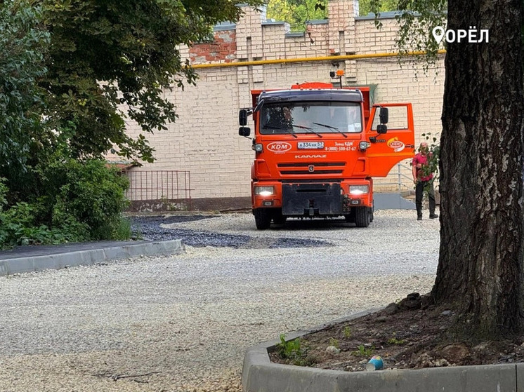В Орле после вмешательства «Народного фронта» возобновился ремонт двора