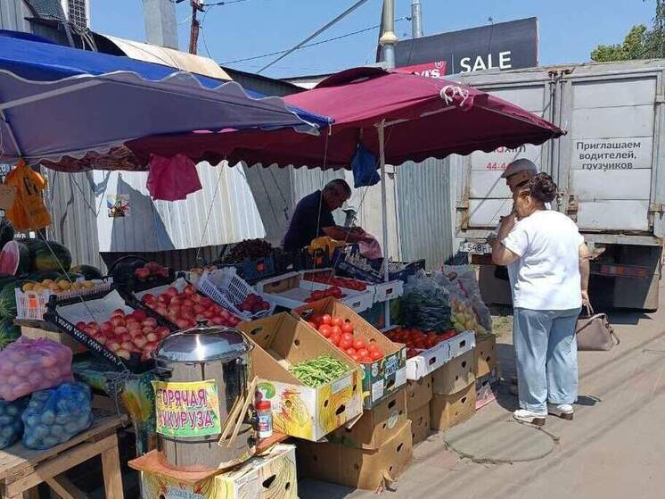 В Курске нашли 7 незаконных уличных торговцев