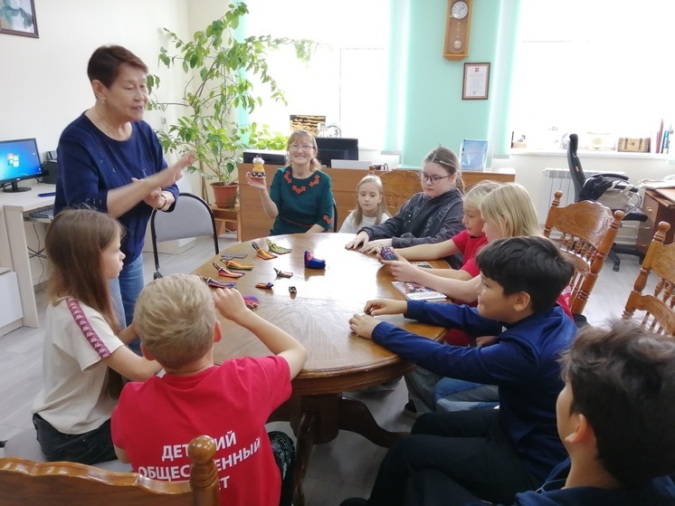 Детям в НАО раскрыли секреты ненецкой куклы - уко