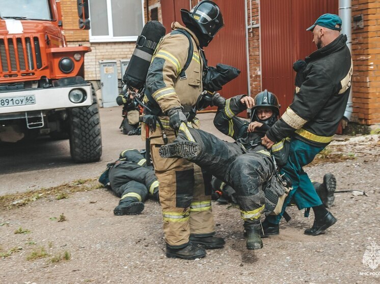 Пожарно-тактические учения прошли в ПсковГУ