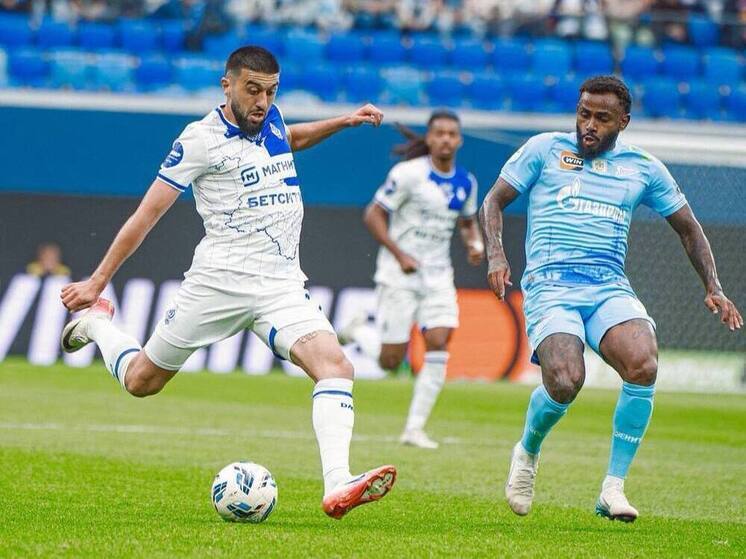 Махачкалинское «Динамо» крупно проиграло «Зениту»