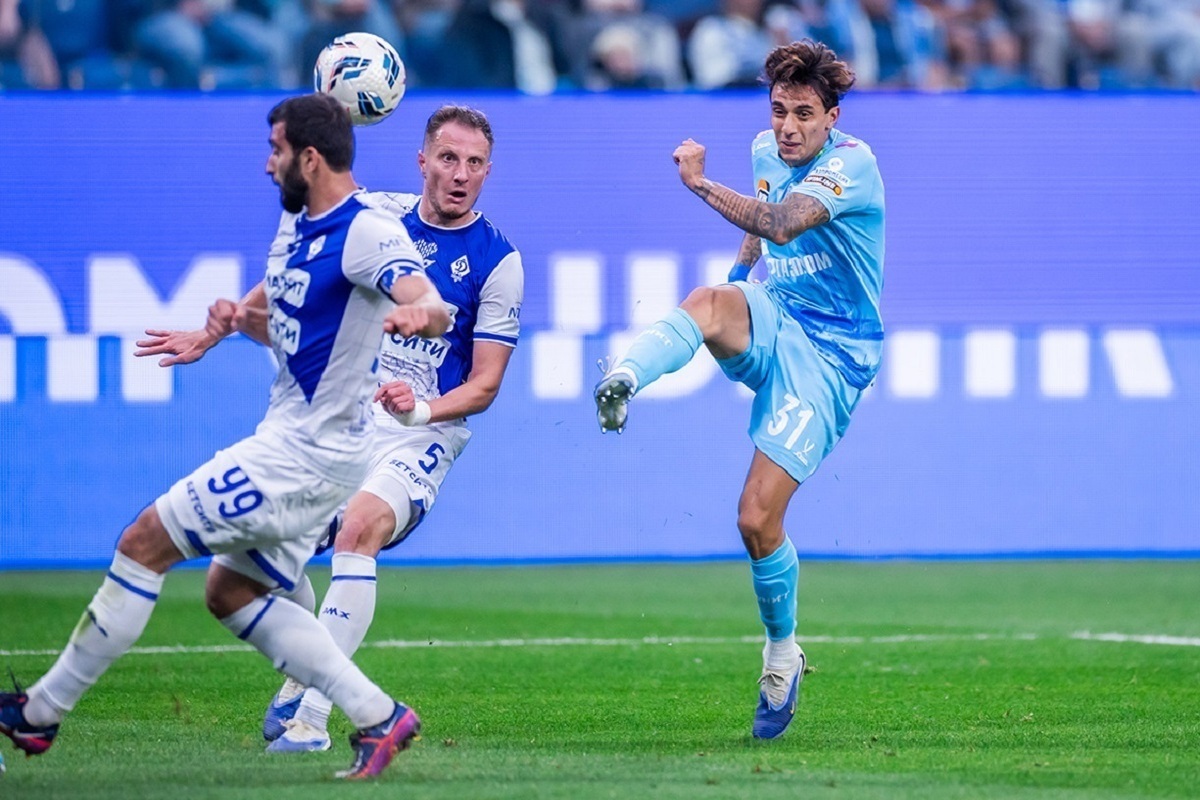 «Зенит» разгромил махачкалинское «Динамо» в шестом туре РПЛ