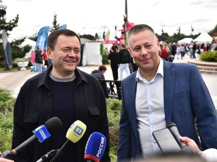 Глава ПСБ посетил ярославский гастрофестиваль.