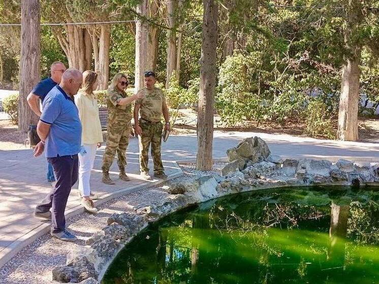 С 25 августа возобновится капремонт Массандровского парка в Ялте