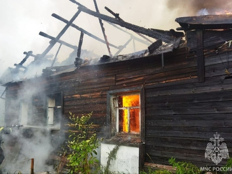 В Ивановской области пожар унес жизнь мужчины