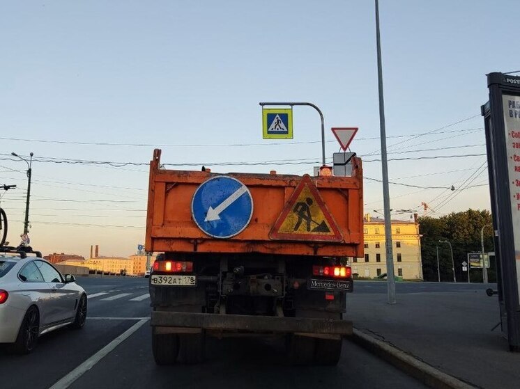 В Приморском районе с 25 по 29 августа будут действовать дорожные ограничения