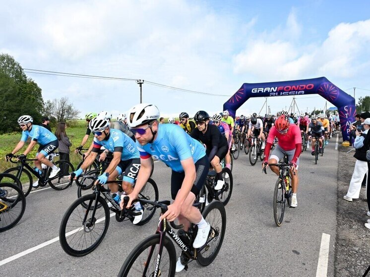 Серпухов принял этап веломарафона Gran Fondo Russia-2025