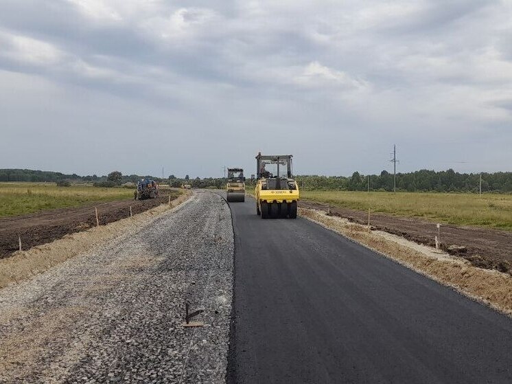 В Вагайском районе реконструируют дорогу из-за размыва берега Иртыша