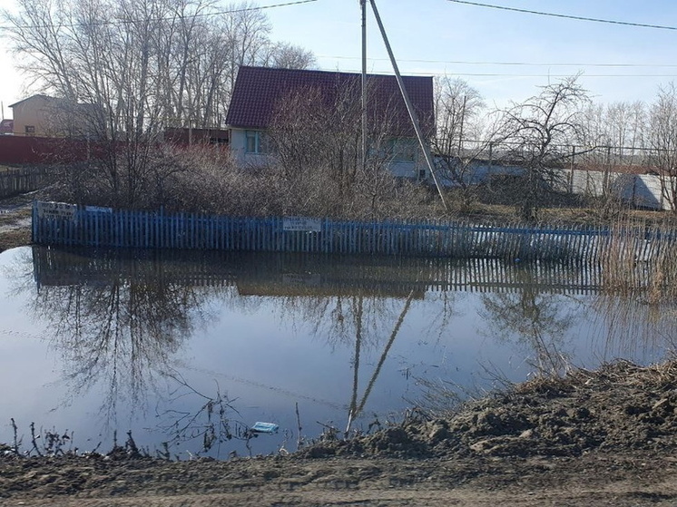 В Омской области снижается число подтопленных домов