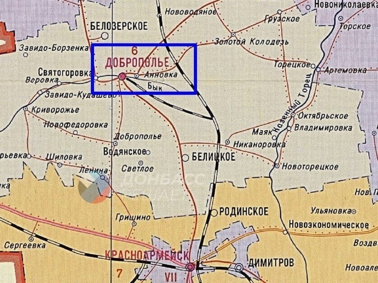 Российские бойцы контролируют ситуацию под Добропольем в ДНР