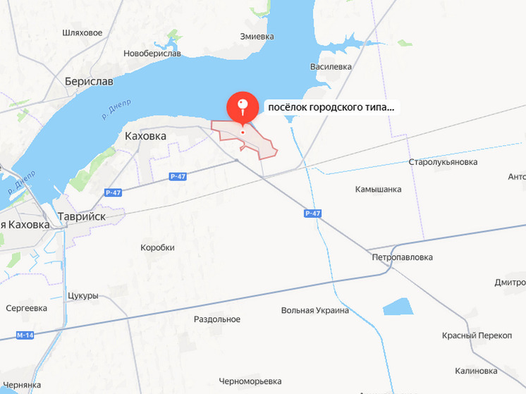 ВСУ обстреляли Любимовку Херсонской области