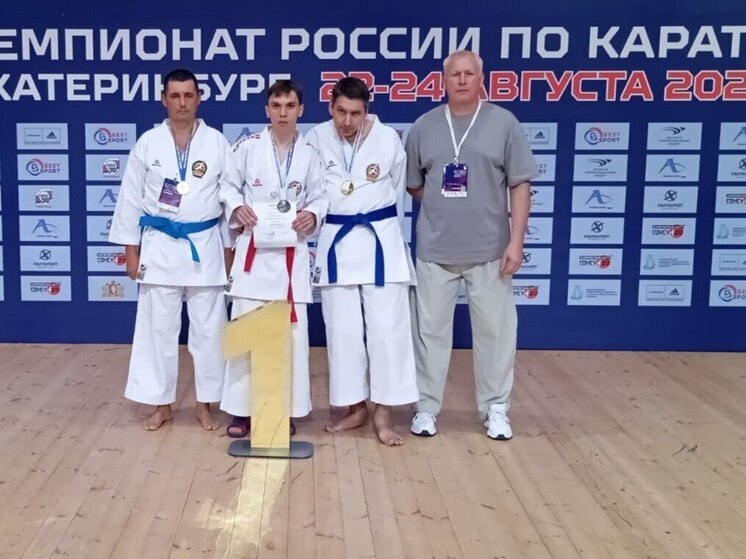 Анапские пара-каратисты привезли золото и серебро с чемпионата России