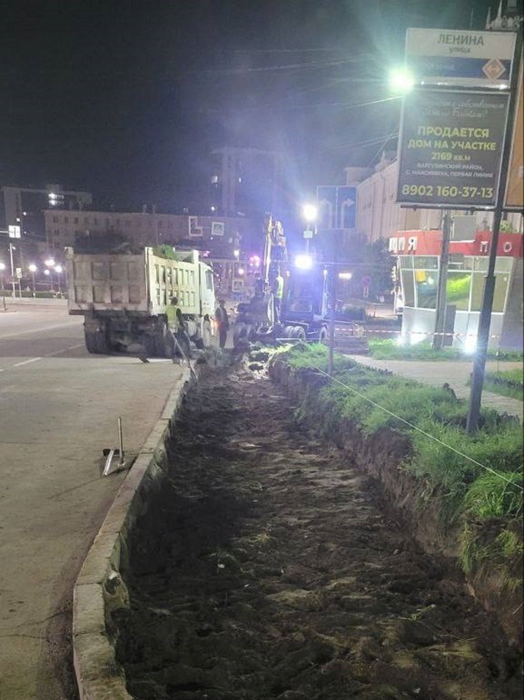 В Улан-Удэ на улице Ербанова сделают третью полосу