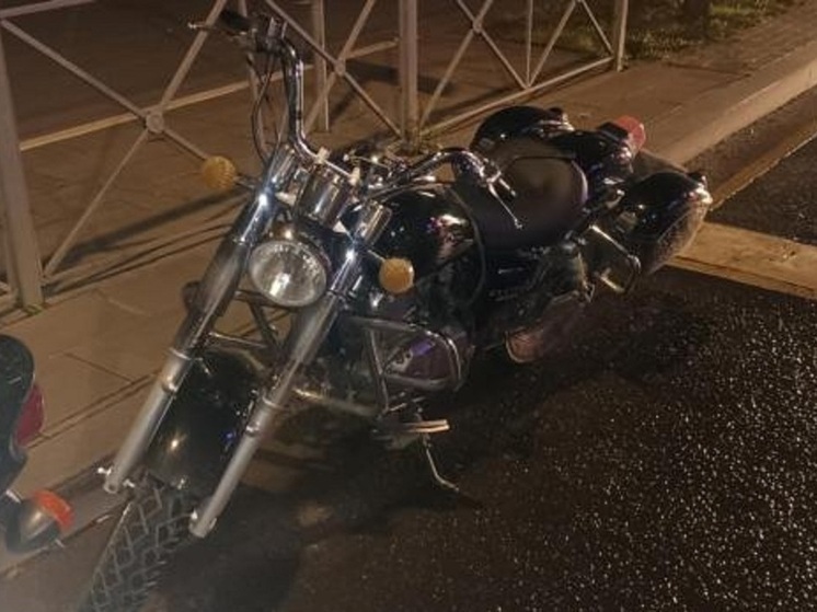 Псковский мотоциклист пострадал в ДТП