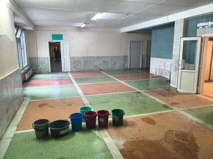Детскую областную больницу в Нижнем Новгороде затопило после дождей