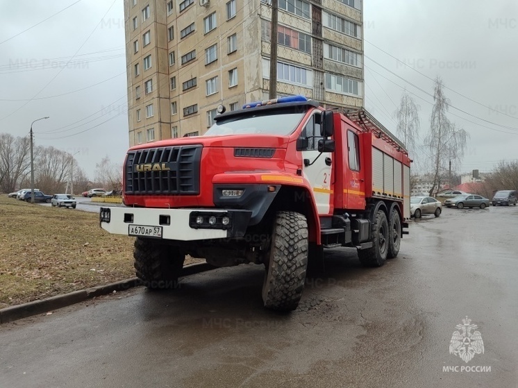В Орловском округе из-за аварийного режима работы электрооборудования произошло возгорание в жилом доме