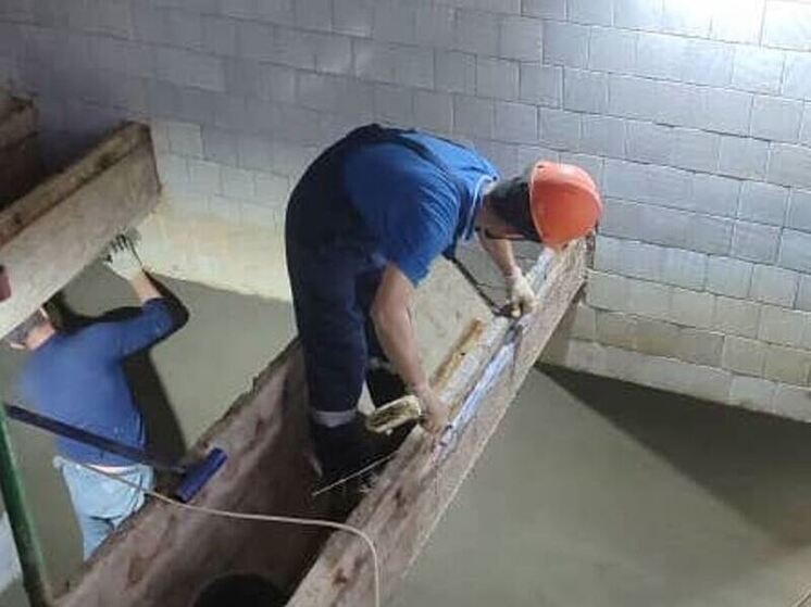 На водоочистных сооружениях в Кингисеппе готовятся к загрузке фильтров