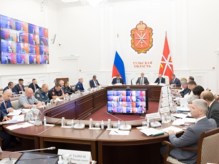 Губернатор Тульской области провел заседание антитеррористической комиссии