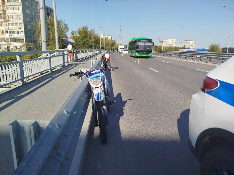 Подросток пострадал в ДТП с питбайками в Тюмени
