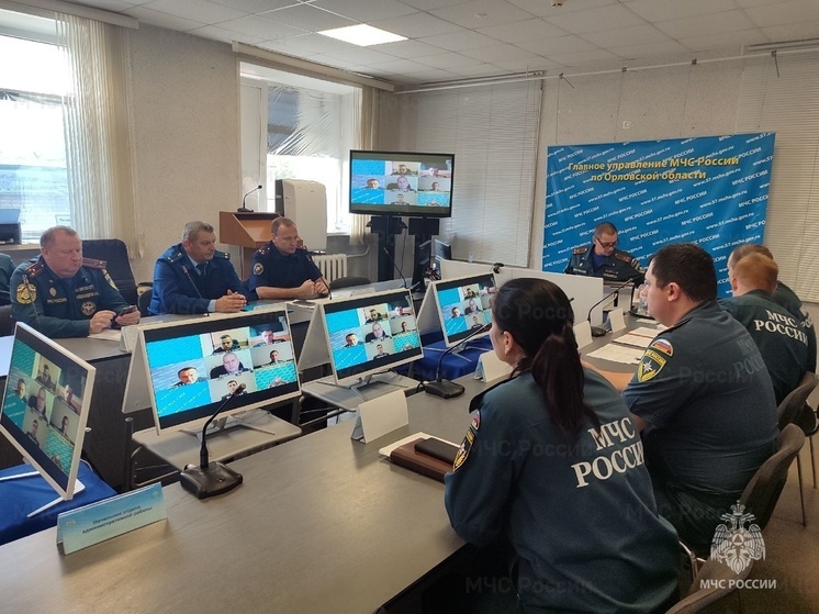 В Орловской области обсудили личную безопасность спасателей