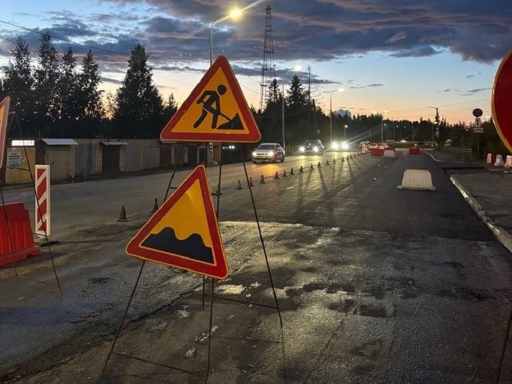 В Петрозаводске завершился ремонт дороги
