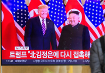 Трамп говорит, что надеется встретиться с Ким Чен Ыном, и говорит о перспективах захвата США части южнокорейских земель