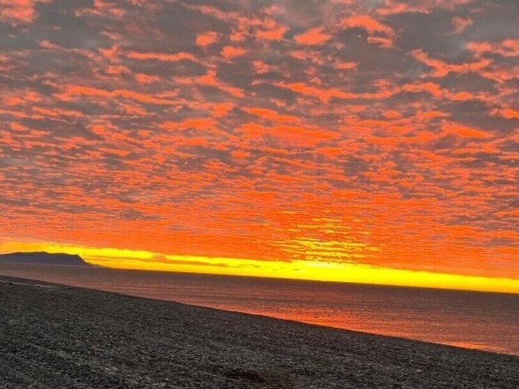 Порывы ветра до 27 м/с прогнозируются в районе Берингова пролива во вторник
