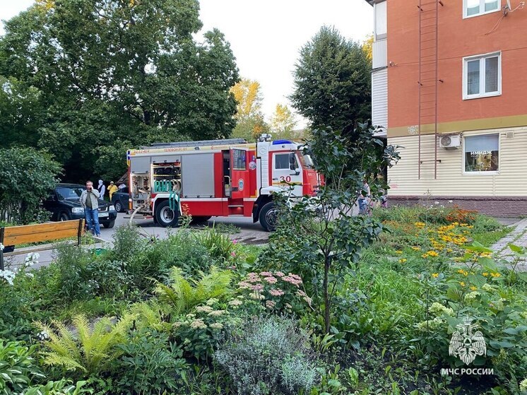 В Суворове потушен пожар в квартире на первом этаже жилого дома