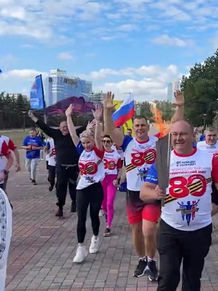 В Донецке состоялся забег «От Победы к Победе»