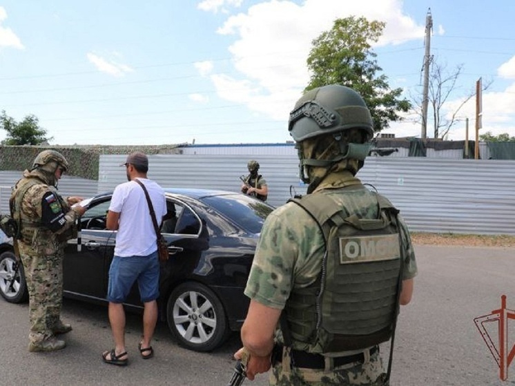 Росгвардейцы за месяц выявили порядка 30 нелегалов на КПП в ДНР