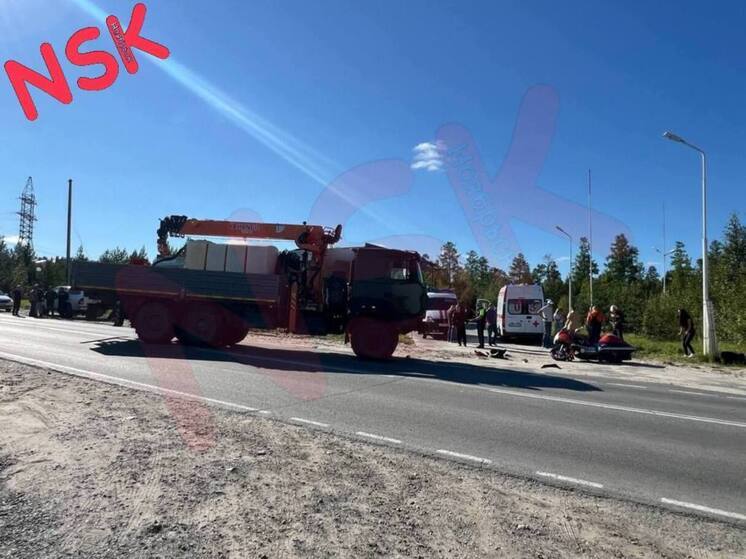 Мотоциклист пострадал в ДТП с «Уралом» в Ноябрьске